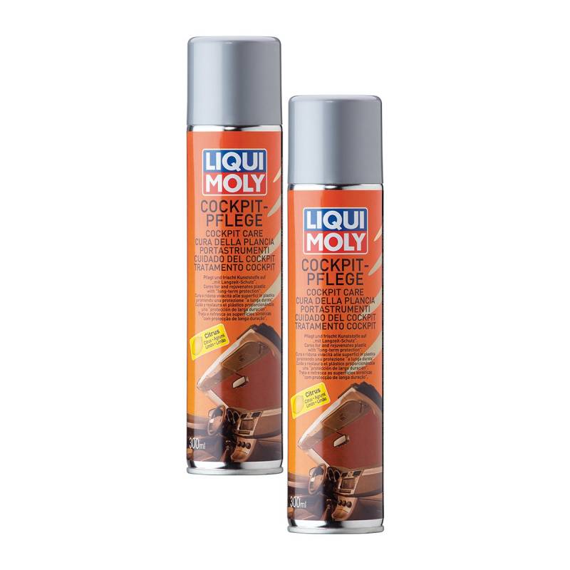 2X LIQUI Moly 1599 Cockpit-Pflege Citrus Cockpit Care 300ml von LIQUI-MOLY_bundle