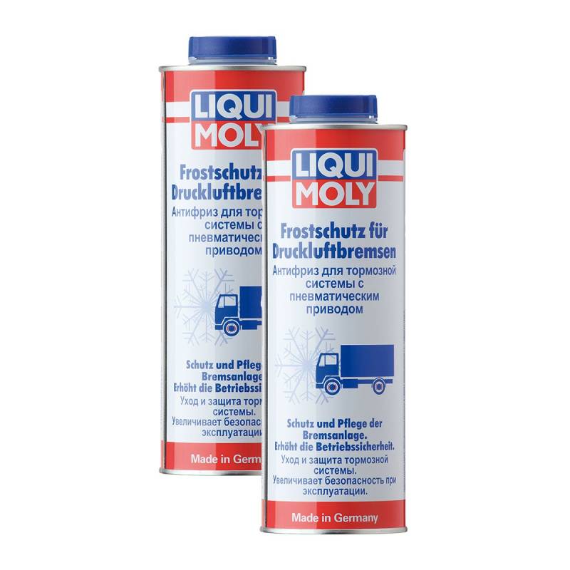 2X LIQUI Moly 1828 Frostschutz für Druckluftbremsen 1L von Liqui Moly