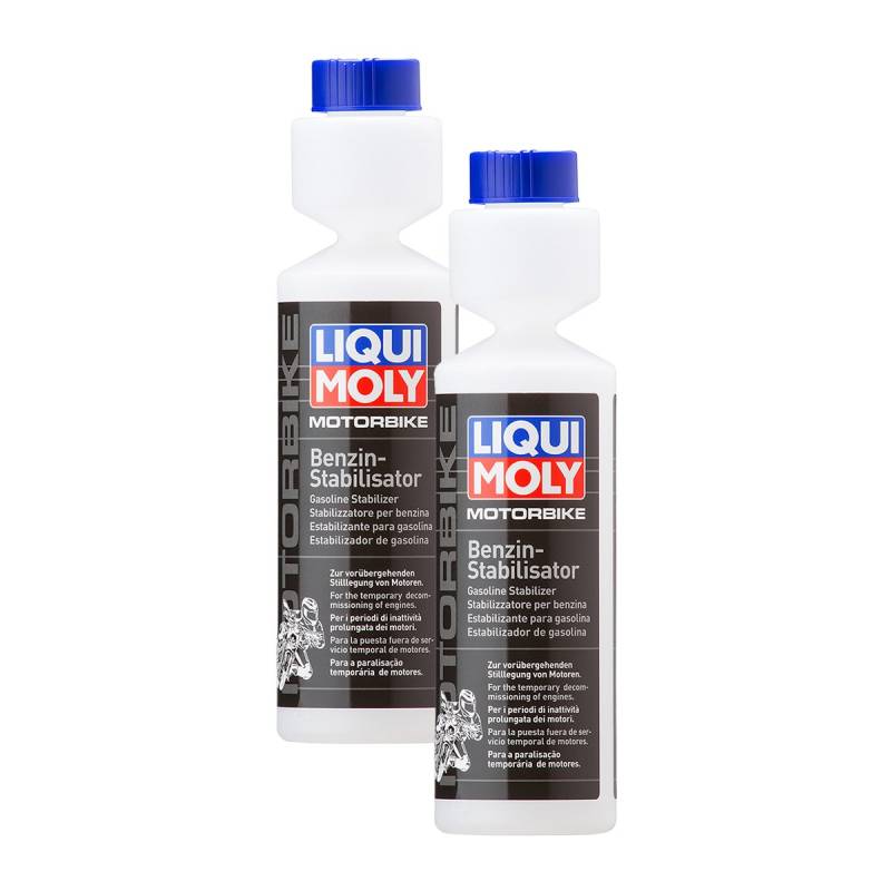 2x LIQUI MOLY 3041 Motorbike Benzin-Stabilisator 2/4T 250 ml von Liqui Moly