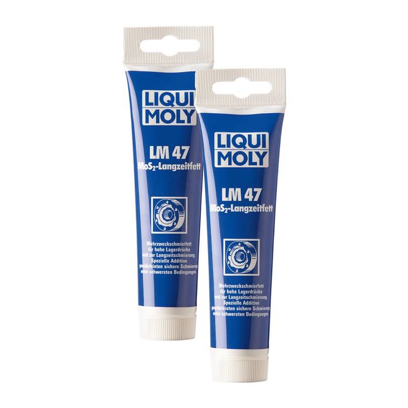 2x LIQUI MOLY 3510 LM 47 Langzeitfett + MoS2 100g von Liqui Moly