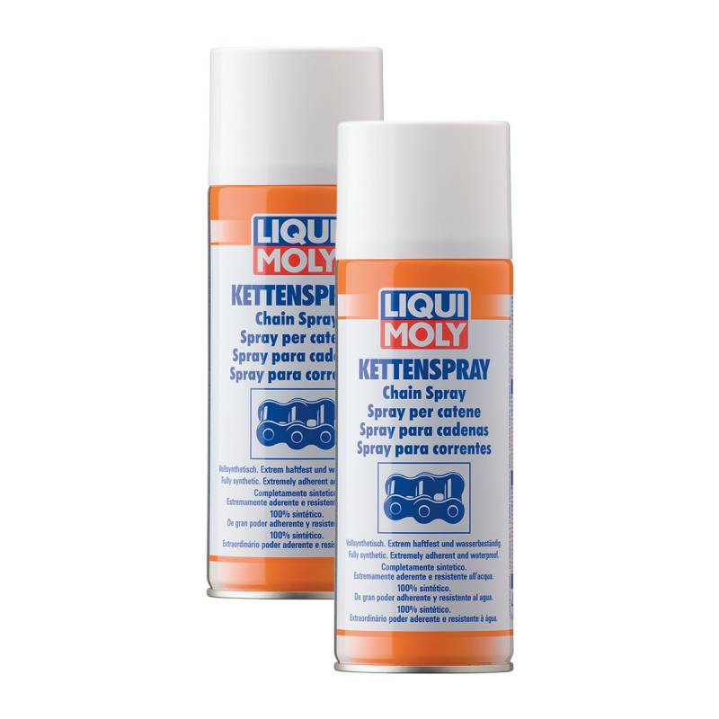 2x LIQUI MOLY 3579 Kettenspray Kettenpflege 400ml von Liqui Moly