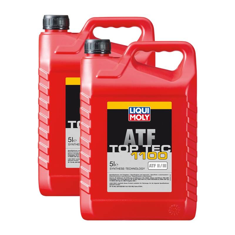 2x LIQUI MOLY 3652 Top Tec ATF 1100 Automatik Getriebeöl 5L von Liqui Moly