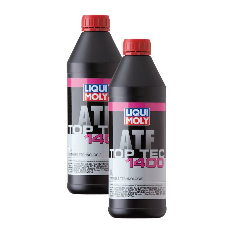 2x LIQUI MOLY 3662 Top Tec ATF 1400 Automatik Getriebeöl 1L von LIQUI-MOLY_bundle