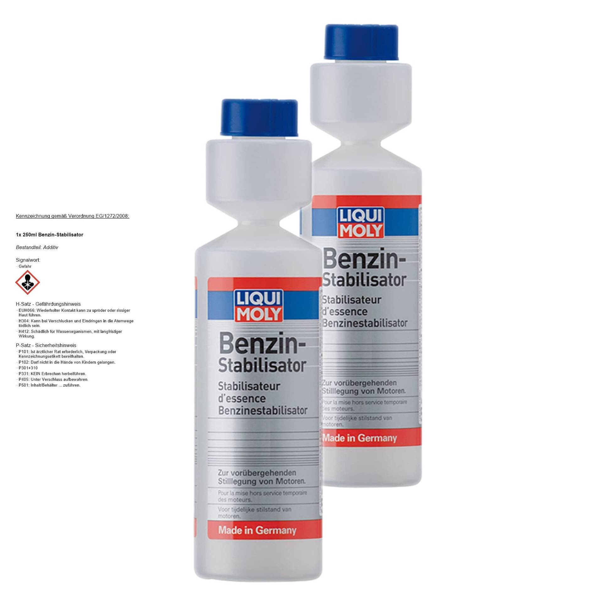 2x LIQUI MOLY 5107 Benzin-Stabilisator Additiv 250ml von LIQUI-MOLY