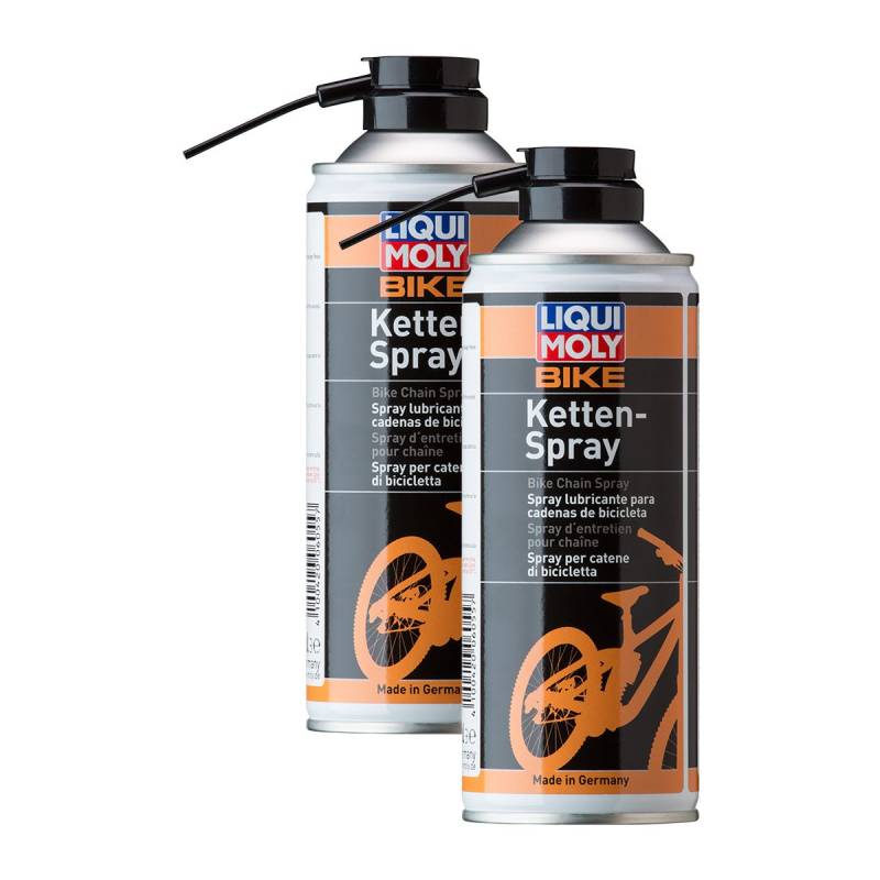 2x LIQUI MOLY 6055 Bike Kettenspray E-Bike Fahrrad Spray Kette 400ml von Liqui Moly