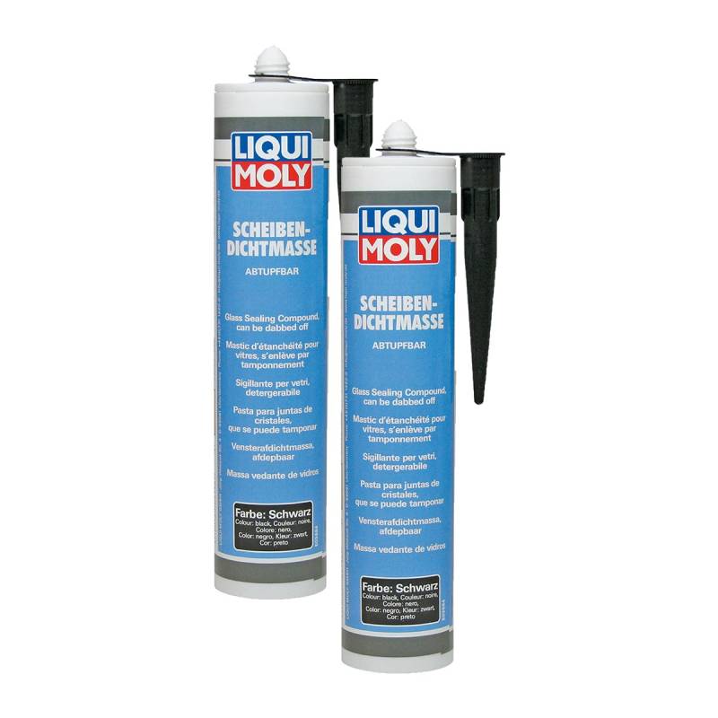 2x LIQUI MOLY 6196 Scheibenabdichtung abtupfbar Dichtmasse Scheiben Gummi 310ml von Liqui Moly