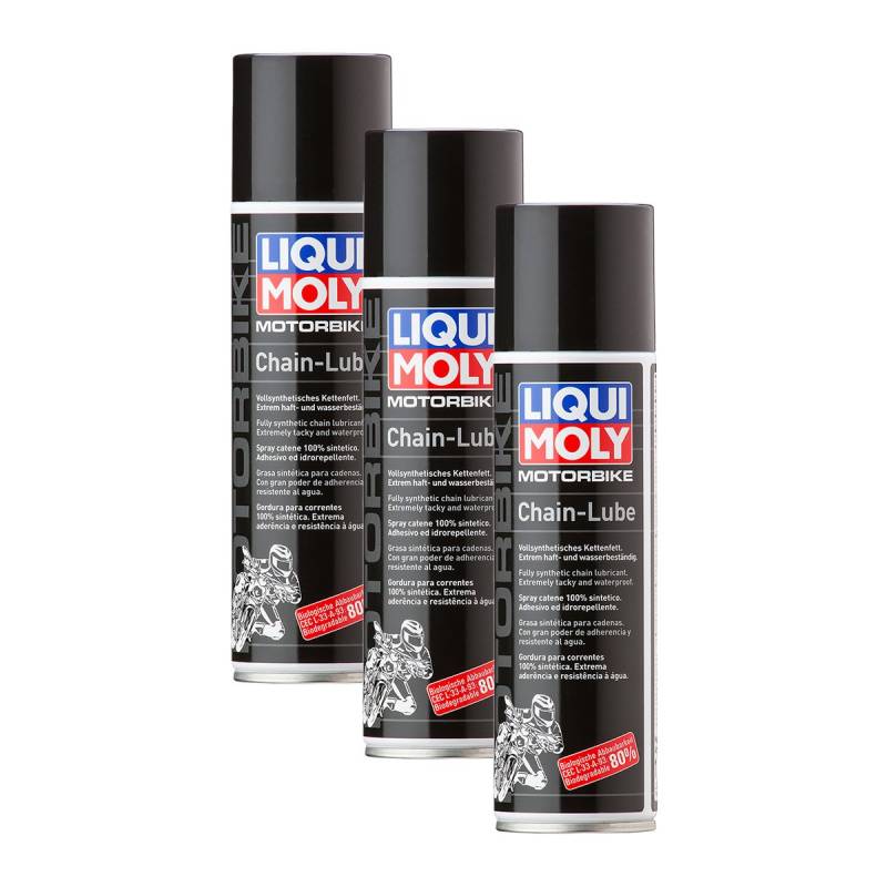 3x LIQUI MOLY 1508 Racing Kettenfett Motorrad 250 ml von Liqui Moly