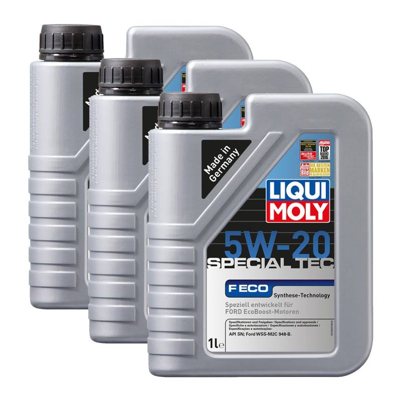 3x LIQUI MOLY 3840 Special Tec F ECO 5W-20 Motoröl 1L von LIQUI-MOLY_bundle