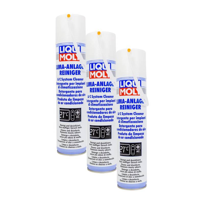 3x LIQUI MOLY 4087 Klima-Anlagen-Reiniger 250ml von Liqui Moly