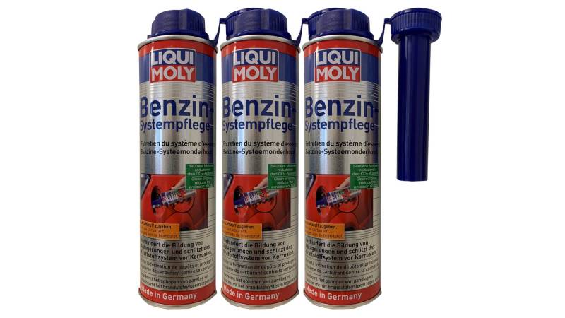 3x LIQUI MOLY 5108 Benzin-System-Pflege Kraftstoff Additiv 300ml von LIQUI-MOLY_bundle