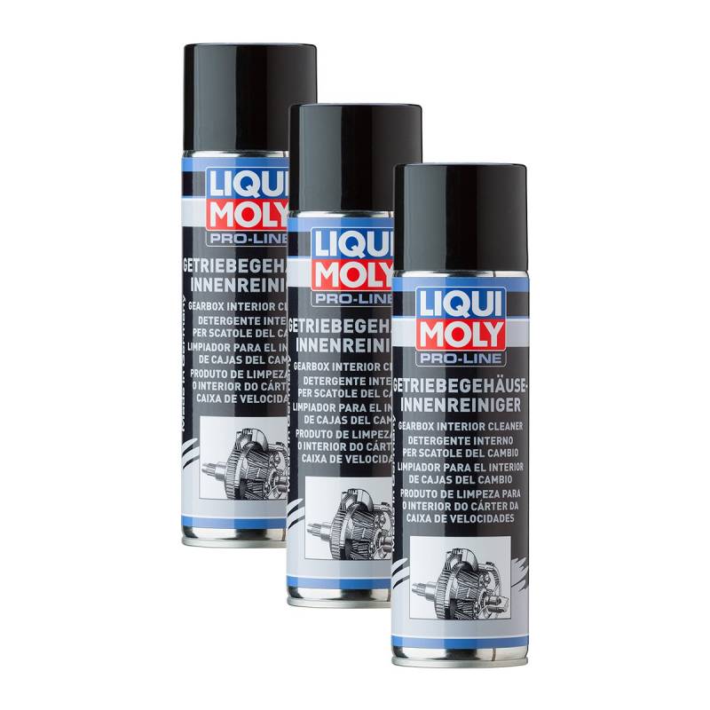 3x LIQUI MOLY 5188 Pro-Line Getriebegehäuse-Innenreiniger 500ml von Liqui Moly