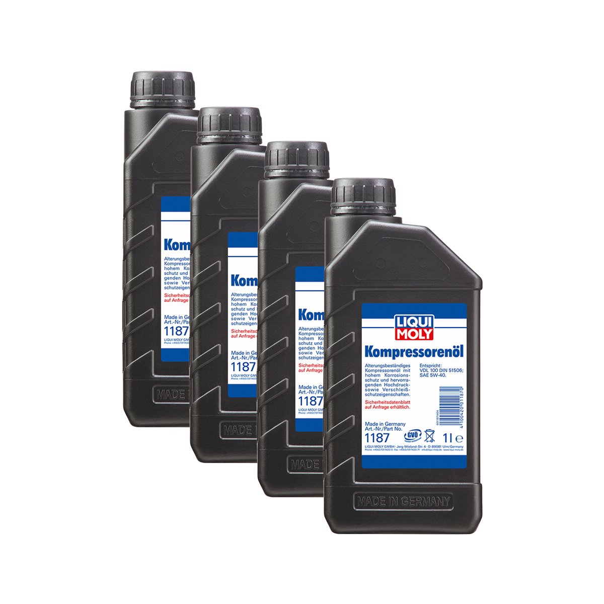 4x LIQUI MOLY 1187 Kompressorenöl 1L von LIQUI-MOLY_bundle