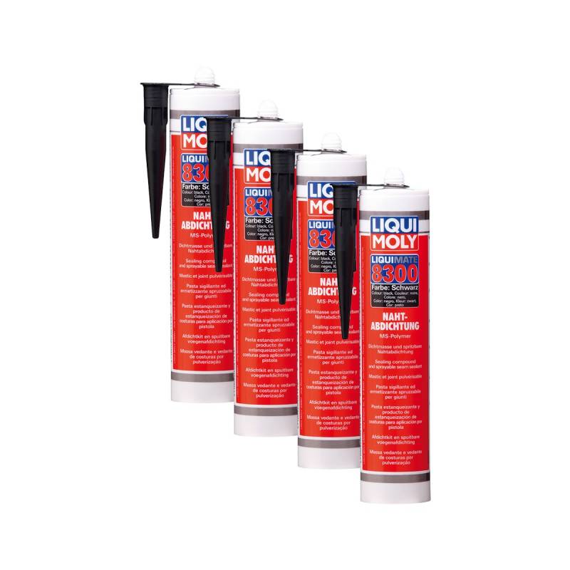 4x LIQUI MOLY 6151 Liquimate 8300 Nahtabdichtung Schwarz 310ml von Liqui Moly