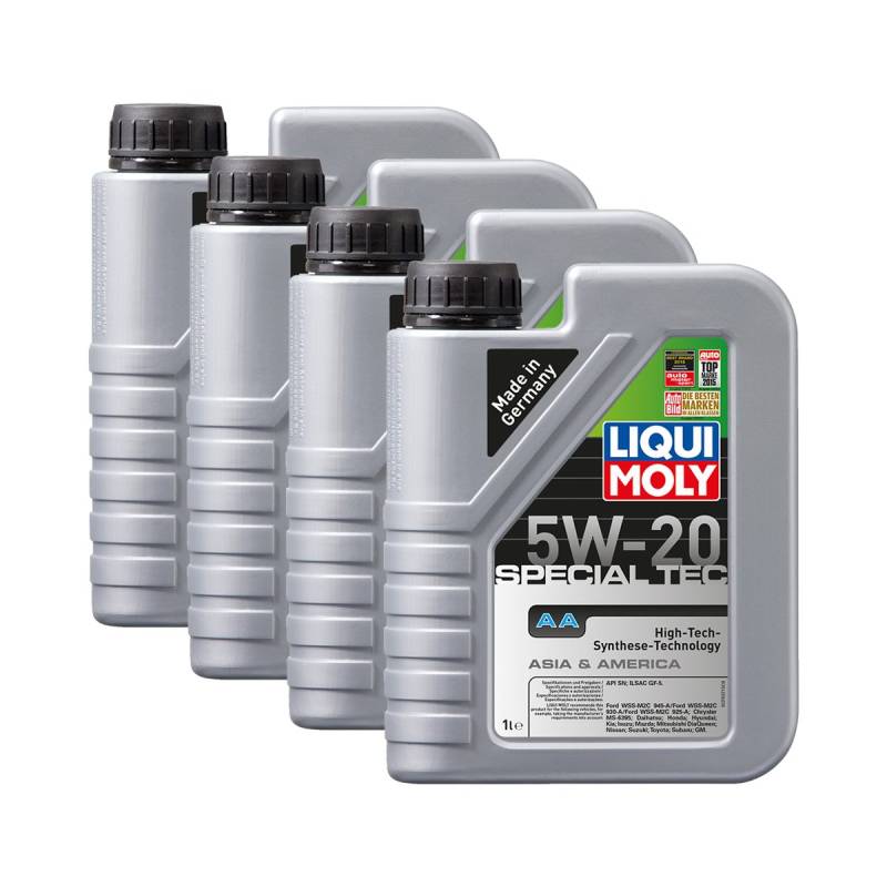 4x LIQUI MOLY 7657 Special Tec AA 5W-20 Motoröl von Liqui Moly