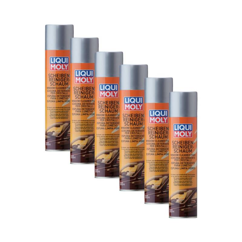 6x LIQUI MOLY 1512 Scheiben-Reiniger-Schaum 300ml von Liqui Moly