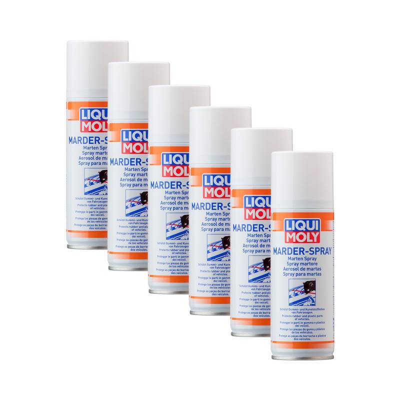 6x LIQUI MOLY 1515 Marder- Schutz Spray 200ml von Liqui Moly