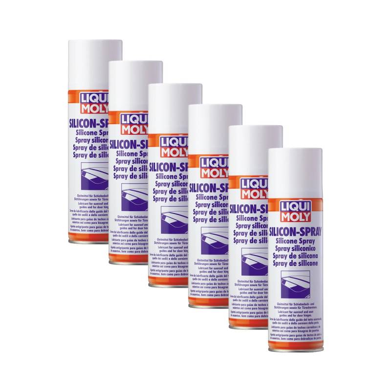 6x LIQUI MOLY 3310 Silicon Spray Trennmittel Gleitmittel Silikon 300ml von Liqui Moly