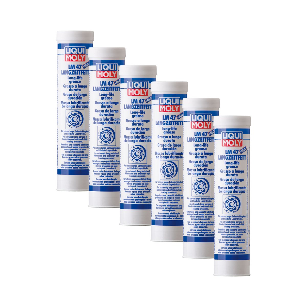 6x LIQUI MOLY 3520 LM 47 Langzeitfett + MoS2 400g von LIQUI-MOLY