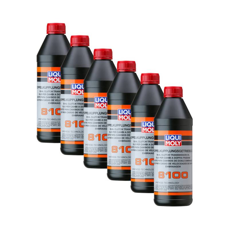 6x LIQUI MOLY 3640 Doppelkupplungsgetriebe-Öl 8100 von LIQUI-MOLY