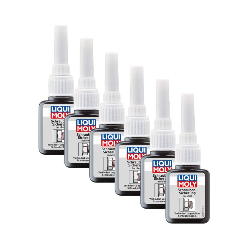 6x LIQUI MOLY 3803 Schrauben-Sicherung hochfest 10g von Liqui Moly