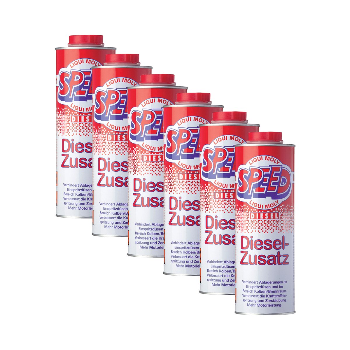 6x LIQUI MOLY 5160 Speed Diesel Zusatz Zugabe Kraftstoff Additiv 1L von Liqui Moly