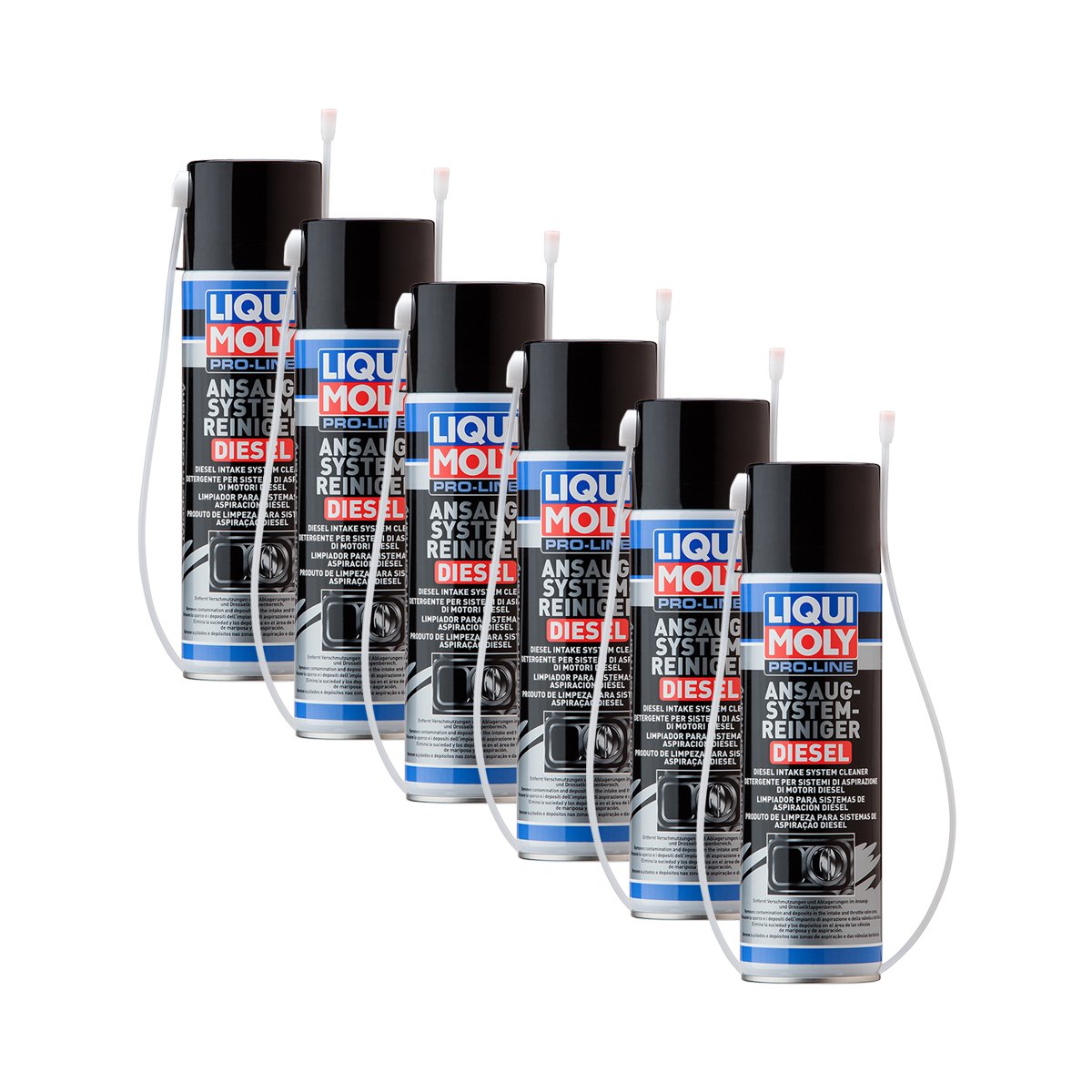 6x LIQUI MOLY 5168 Pro-Line Ansaug System Reiniger Diesel 400ml von Liqui Moly