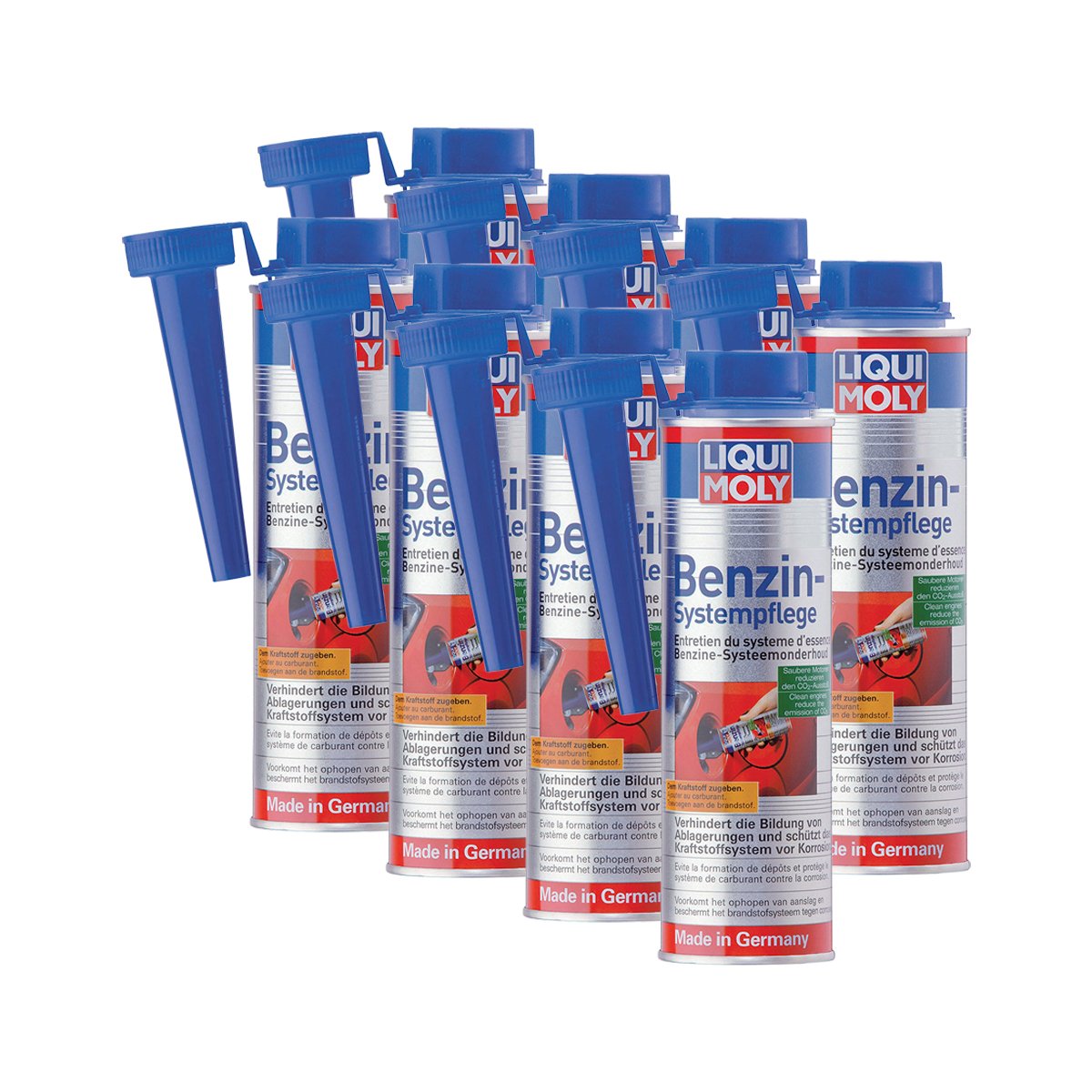 8x LIQUI MOLY 5108 Benzin-System-Pflege Kraftstoff Additiv 300ml von LIQUI-MOLY