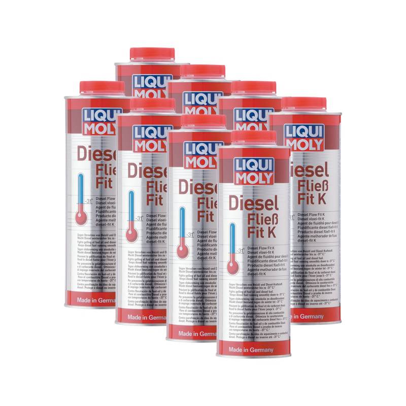 8x LIQUI MOLY 5131 Diesel Fließ-Fit K Winterfest Kraftstoffzusatz Additiv 1L von Liqui Moly