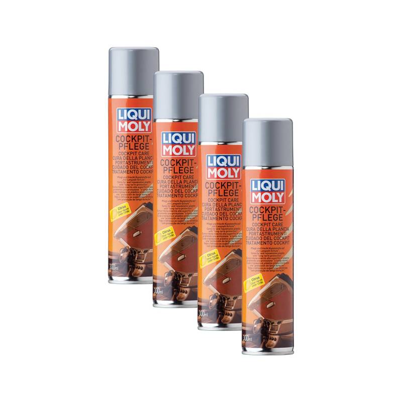 4X LIQUI Moly 1599 Cockpit-Pflege Citrus Cockpit Care 300ml von LIQUI-MOLY_bundle