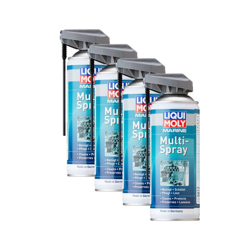 4x LIQUI MOLY 25051 Marine Multi-Spray Bootpflegemittel 400ml von LIQUI-MOLY