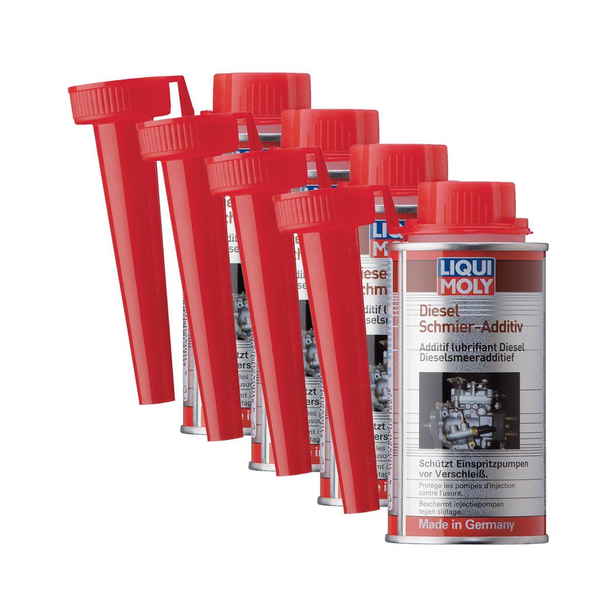 4x LIQUI MOLY 5122 Diesel Schmier-Additiv Getriebeöl 150ml von LIQUI-MOLY