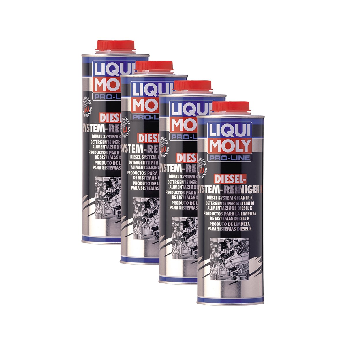 4x LIQUI MOLY 5144 Pro-Line Diesel System Reiniger K 1L von LIQUI-MOLY