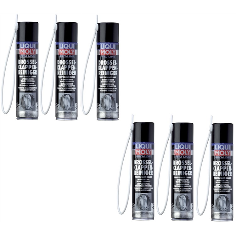 6x 400 ml Liqui Moly 5111 Pro-Line Drosselklappen- Reiniger f?r Benzin Motoren von LIQUI MOLY