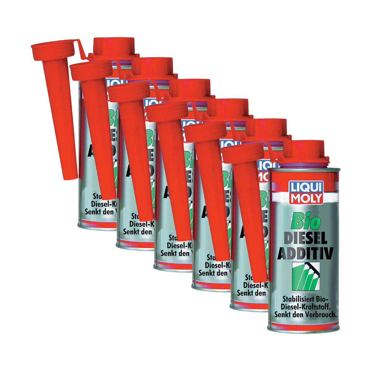 6x LIQUI MOLY 3725 Bio Diesel Additiv 250 von LIQUI-MOLY