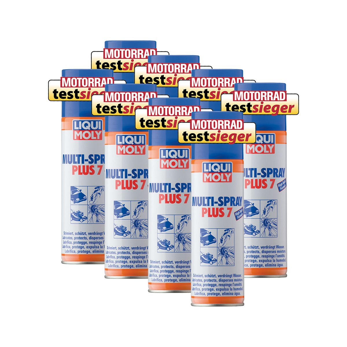 8x LIQUI MOLY 3304 Multi Spray Plus 7 Korrosionschutz Elektronik Schutz 300ml von LIQUI MOLY