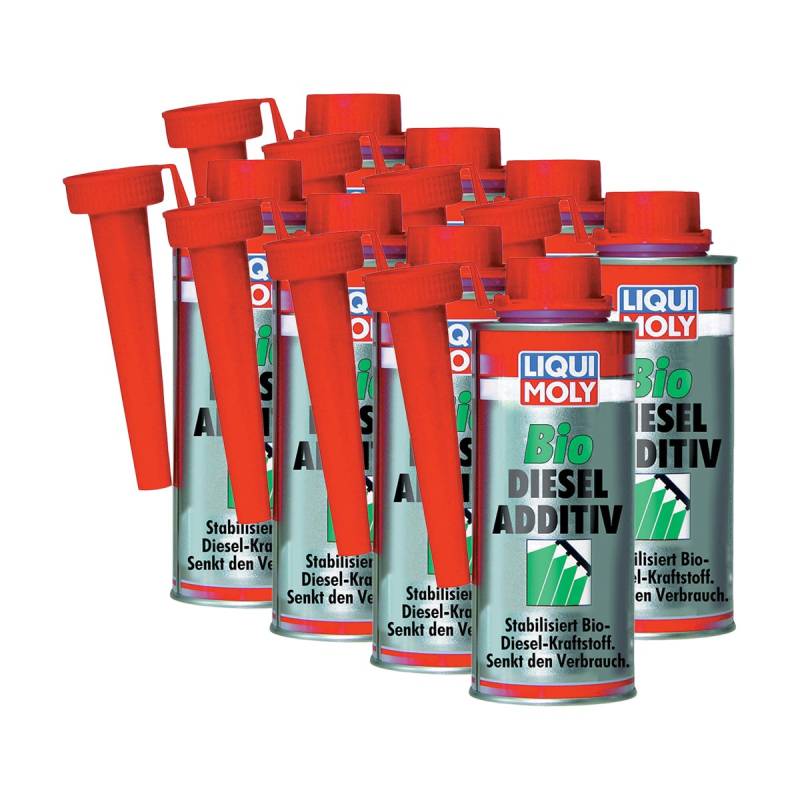 8x LIQUI MOLY 3725 Bio Diesel Additiv 250ml von LIQUI-MOLY