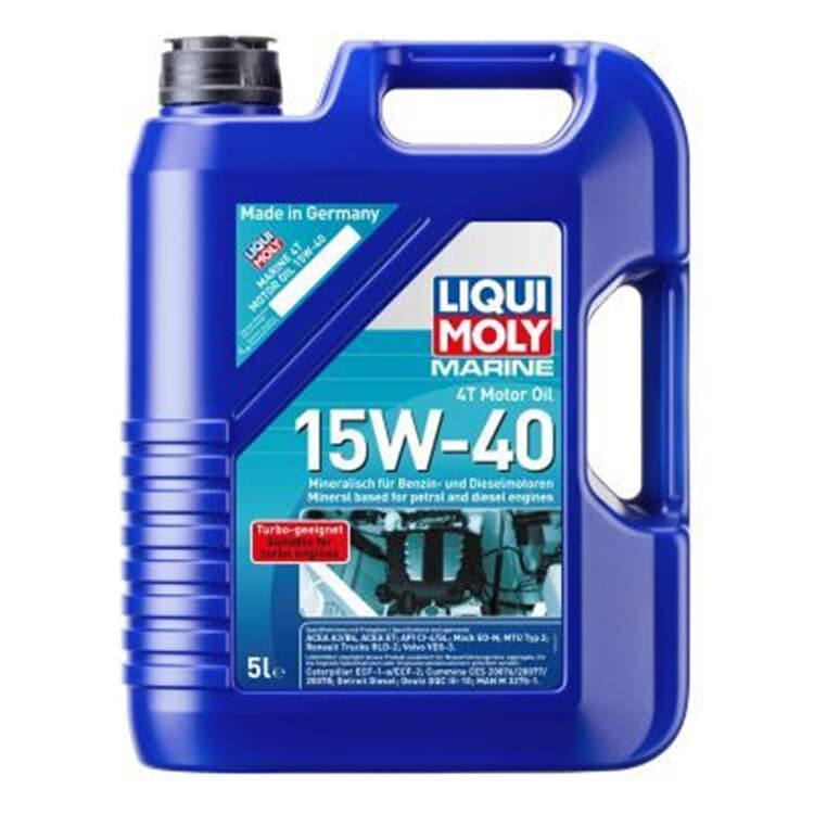 Liqui Moly Marine 4T Motor Oil 15W-40 5 Liter von LIQUI MOLY