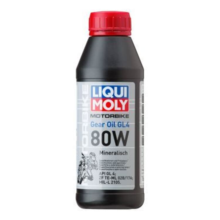 Liqui Moly Motorbike Gear Oil GL4 80W 500ml von LIQUI MOLY