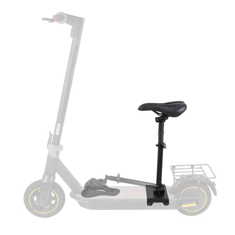 Elektroroller Sitzsattel für Segway-Ninebot Max G30/Max G30LP, Einstellbarer Sitzsattel Faltbarer Elektroroller Sitz Verstellbarer Rollersitz E Scooter Sitz Stoßdämpfender, Höhenverstellbar 51-63cm von LIROPAU