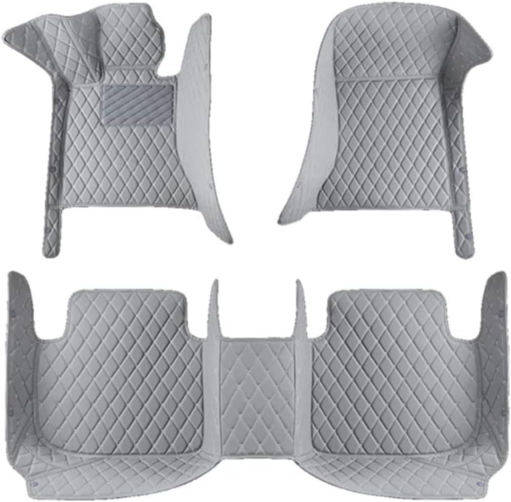 LIRUOXI Car Floor Mats for Volvo XC60 2018-2023(RHD), Full Coverage Front Rear Row Carpet Set All-Weather Waterproof Floor Liners Protection Mat Auto Accessories (Gray) von LIRUOXI