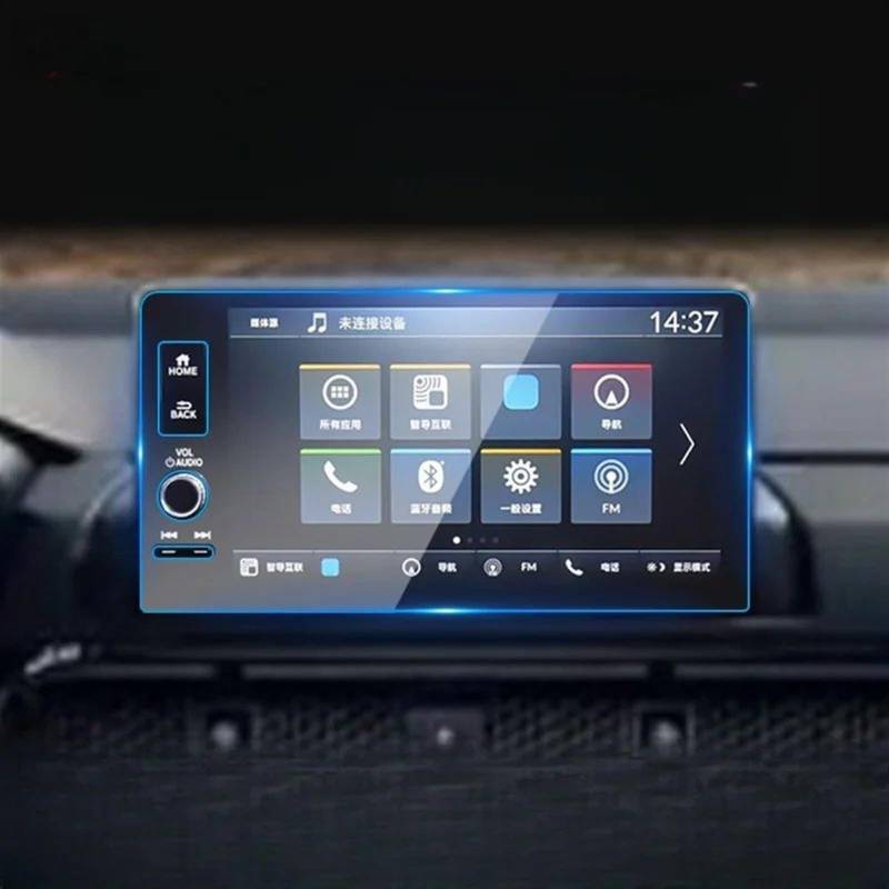 LISROEU Kompatibel Mit CRV Für Civic Für HRV Für Pilot 2023 2024 Auto-GPS-Navigation 9-Zoll-Displayschutzfolie Aus Gehärtetem Glas Auto GPS Bildschirmschutz(Left Hand Drive) von LISROEU