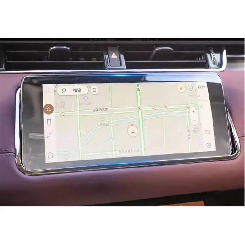 LISROEU Kompatibel Mit Land Für Range Für Rover Für Evoque 2020 2021 Auto GPS-Navigation LCD-Bildschirm Gehärtetem Glas Displayschutzfolie Auto GPS Bildschirmschutz von LISROEU