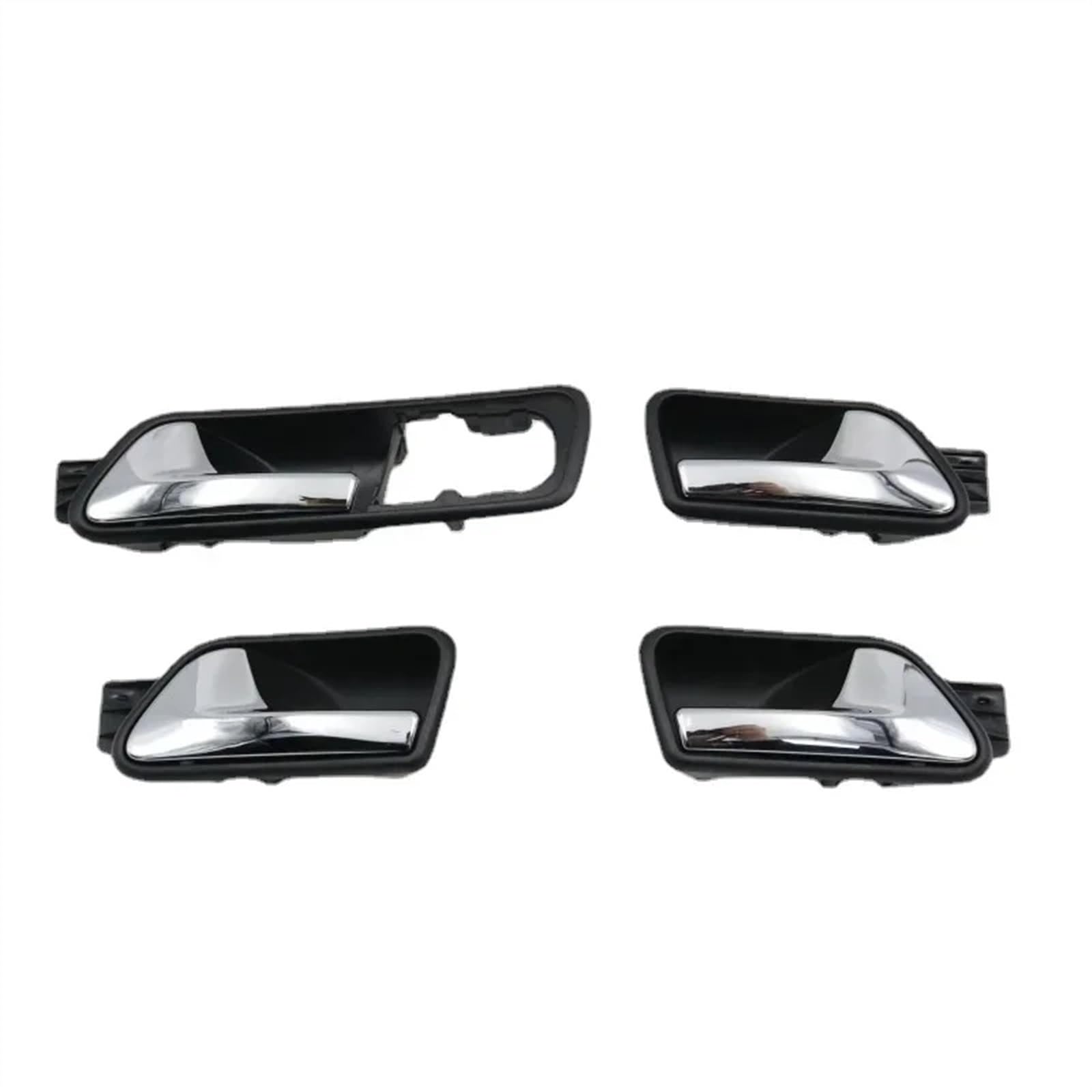 LISROEU Kompatibel Mit VW Für Touran 2004-2015 Auto-Innentürgriff Außenverkleidung Auto-Innentürgriff Knopf Handgriffe 1t1837113d Auto Innentürgriff(4 Pcs Full Sets) von LISROEU