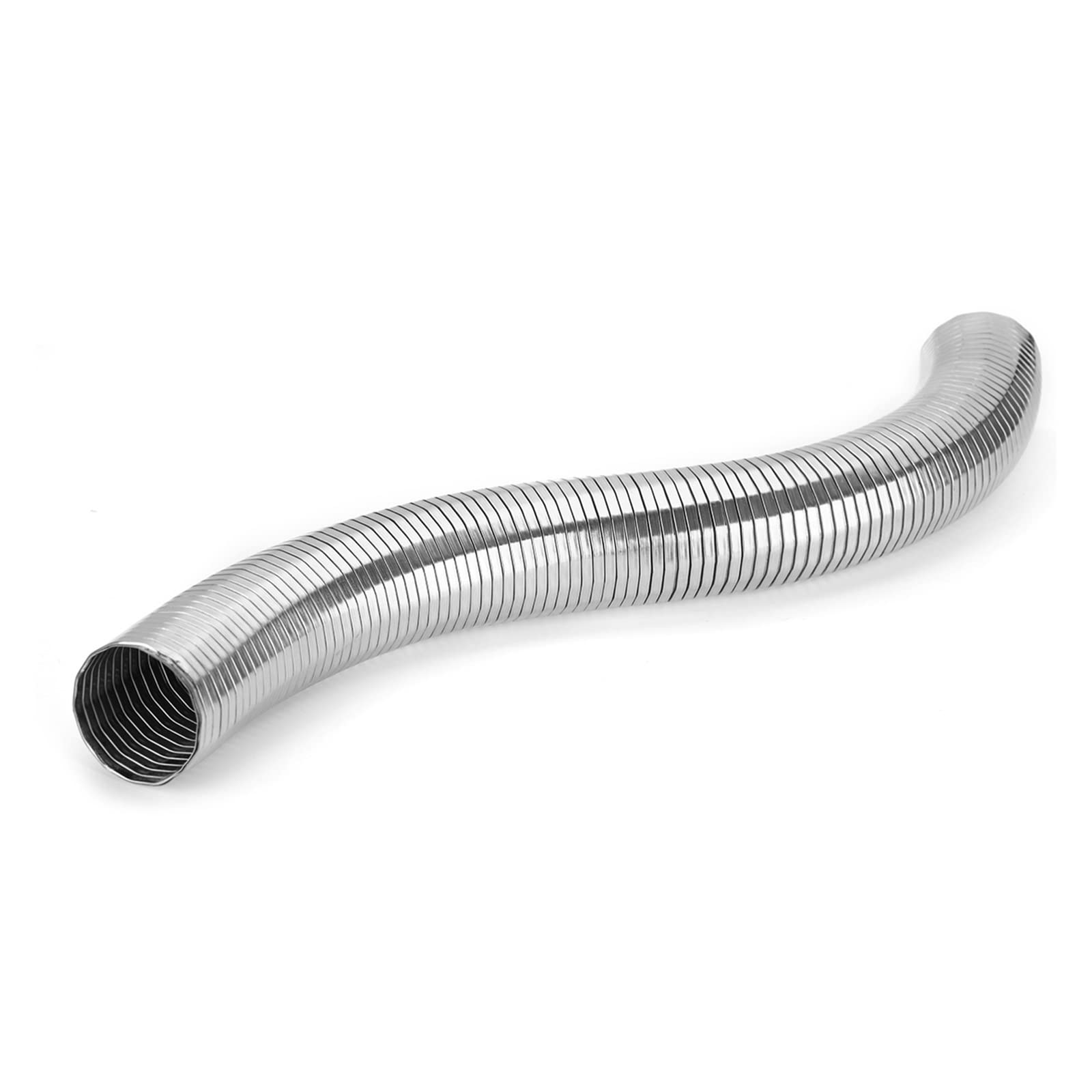 Auto Schwanz Kehle 50 cm Universal-Edelstahl-Auspuff-Mittelverbindungsrohr Flexibles Auspuffrohr Schnellreparaturrohr Auto Auspuffrohr (Größe : 33mm-37mm) von LIUBAO