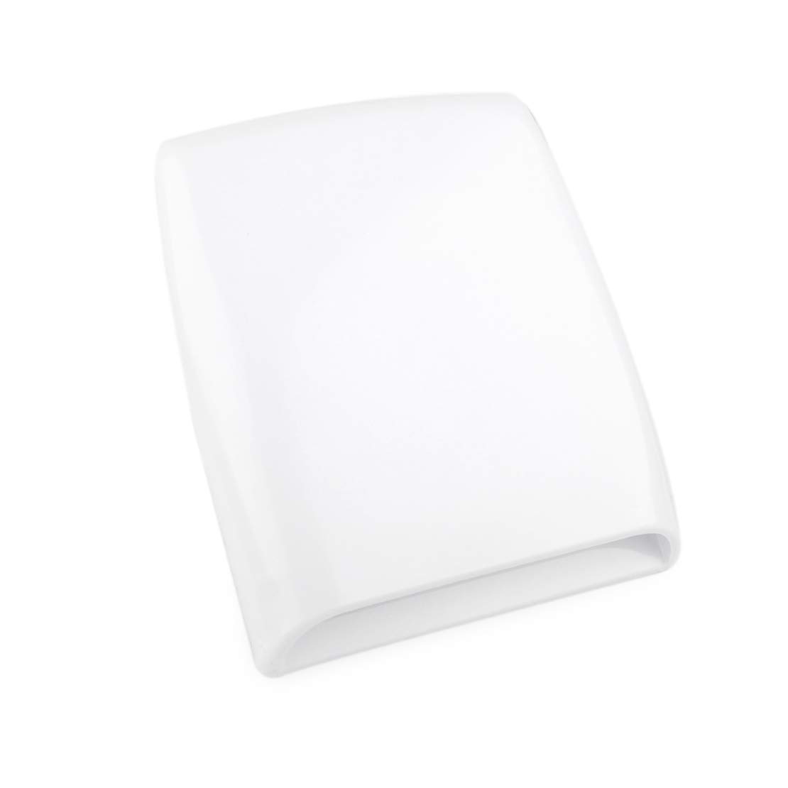 Lufteinlass Motorhaube Auto-Styling Universal Air Flow Intake Hood Scoop Vent Bonnet Dekorative Abdeckung Aufkleber Schwarz/Weiß/Grau AutoentlüFtung Luftstrom Dekor(White) von LIUCHUCHU