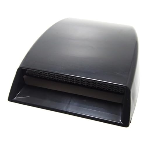 Lufteinlass Motorhaube Auto Styling Universal Auto Hood Scoop Air Flow Intake Vent Abdeckung Auto Air Flow Vent Abdeckung Zubehör Air Outlet Abdeckung dekoration AutoentlüFtung Luftstrom Dekor(Noir) von LIUCHUCHU