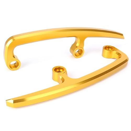 Motorrad Hinten Haltegriff Passend for Kawasaki Z650 2017 2018 2019 2020 2021 2022. Motorrad CNC-Rücksitzgriff Haltegriff. Motorrad Beifahrergriffe(Gold) von LIUCHUCHU