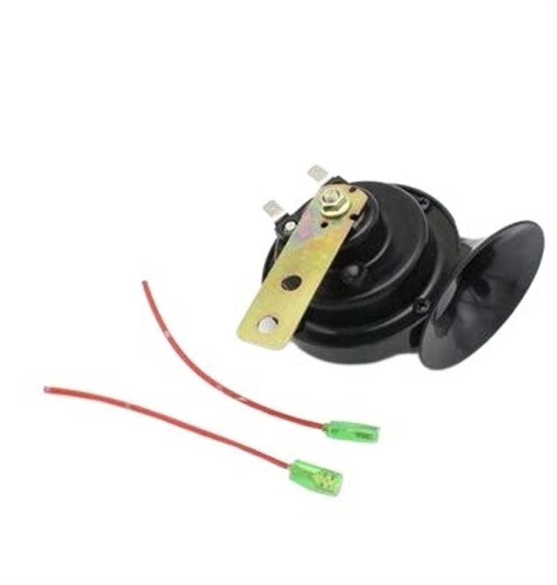 Motorrad Hupe Motorrad modifiziertes Fahrzeug Elektrofahrzeug mit Servounterstützung 12 V 48 V 60 V Schneckenhorn hoch Autohupe(12V) von LIUCHUCHU