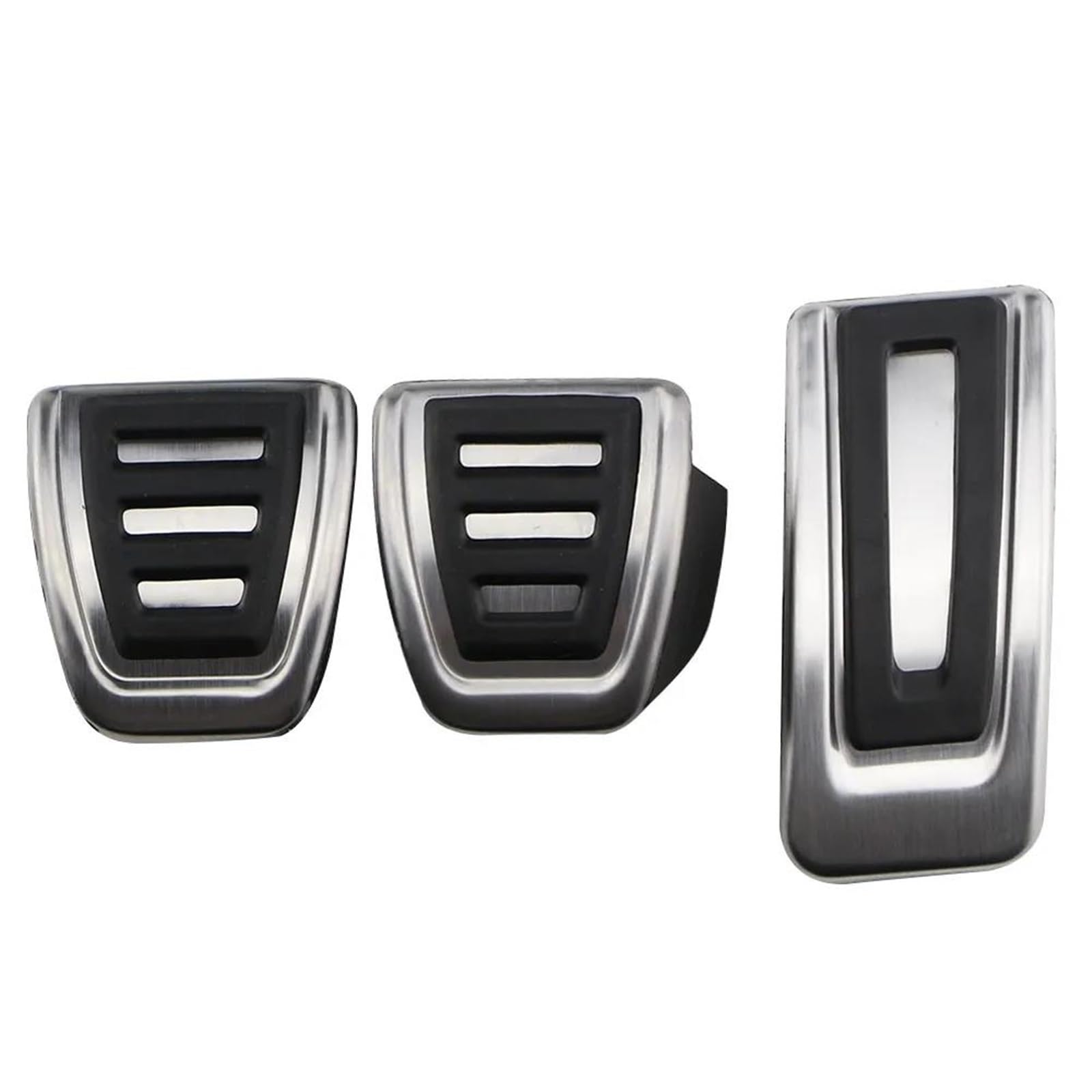 Auto Fußpedale Für VW Für UP Für GTI Für TSI Für E-UP Für SEAT Für MII 2012~2023 Accelerator Bremse Edelstahl Pedal Pads Bremspedalabdeckung Bremse Fußplatten(3pcs) von LIUCHUNHUA