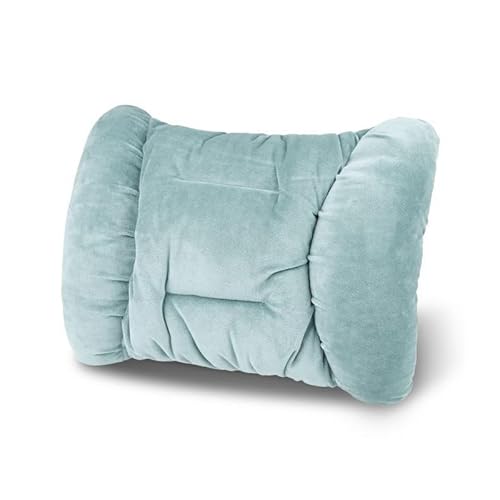 Auto Nackenkissen Lendenkissen für BMW X1 E84 F48 F49 U11 U12, Kopfstütze für Autositz Lendenwirbelstützkissen für Auto Rückenkissen Autozubehör,Blue-Lumbar Pillow von LIUFA